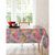 Nappe toile cirée imprimée Feuillages (gris)