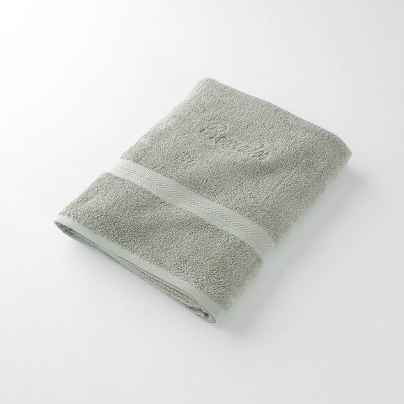 Collection serviettes de bain personnalis&eacute;es - confort moelleux 420 g/m&sup2; (tilleul)
