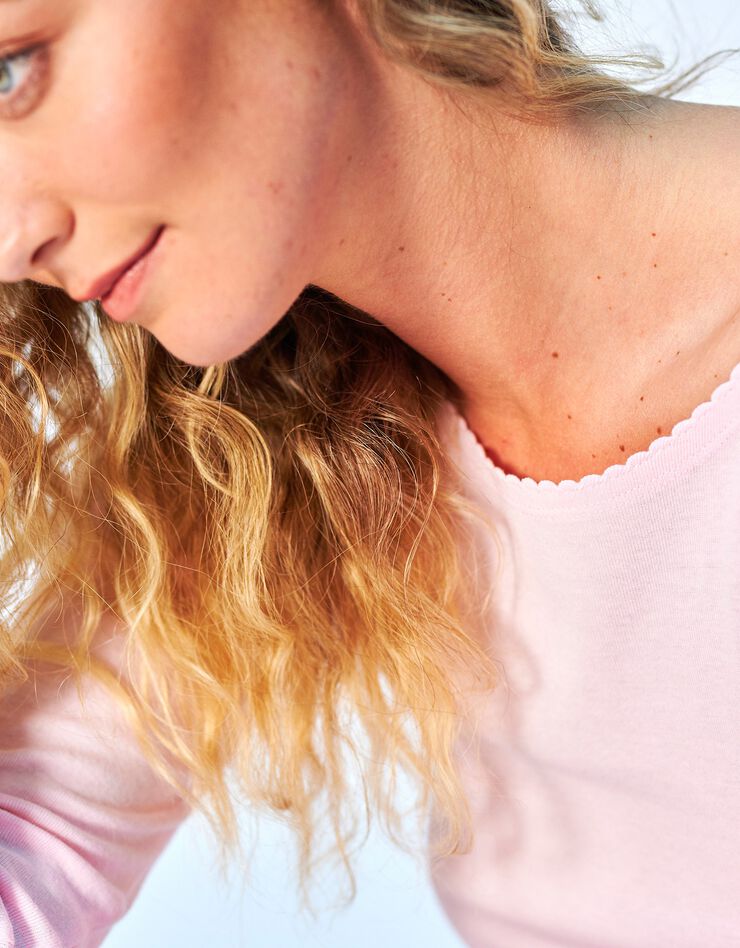 Tee-shirt manches longues - lot de 2 (rose) Tee-shirt manches longues - lot de 2 (rose)