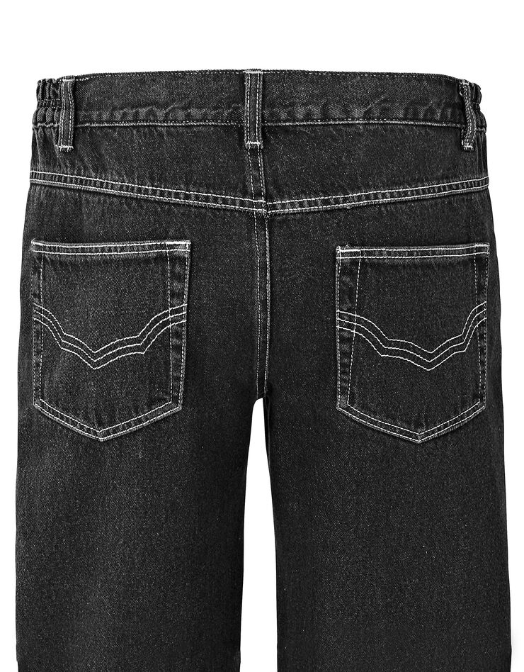 Jean ceinture élastiquée côtés - entrej. 82 cm (black) Jean ceinture élastiquée côtés - entrej. 82 cm (black)