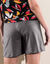 Short effet jupette - lot de 2 (gris / noir)