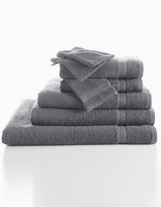 Eponge unie 420 g/m2 confort moelleux (anthracite)