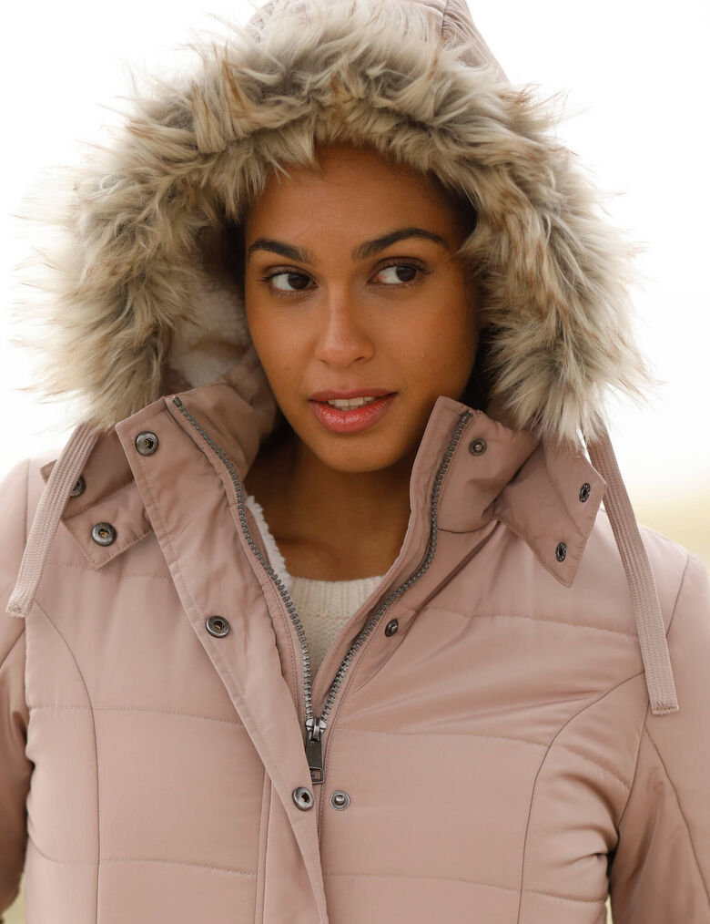 Doudoune Femme Verte Taille 4XL - Anorak En Microfibre - Occasion En Très Bon état