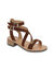 Sandales à talons en cuir, Hocean (caramel)