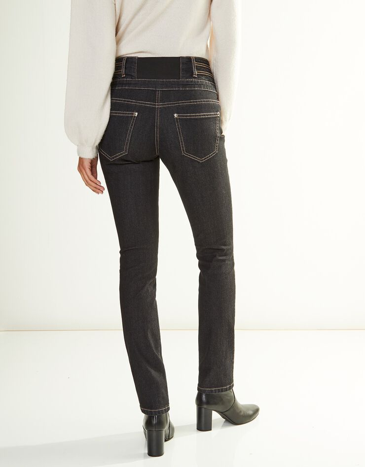Jean coupe droite taille haute - grande stature (black) Jean coupe droite taille haute - grande stature (black)