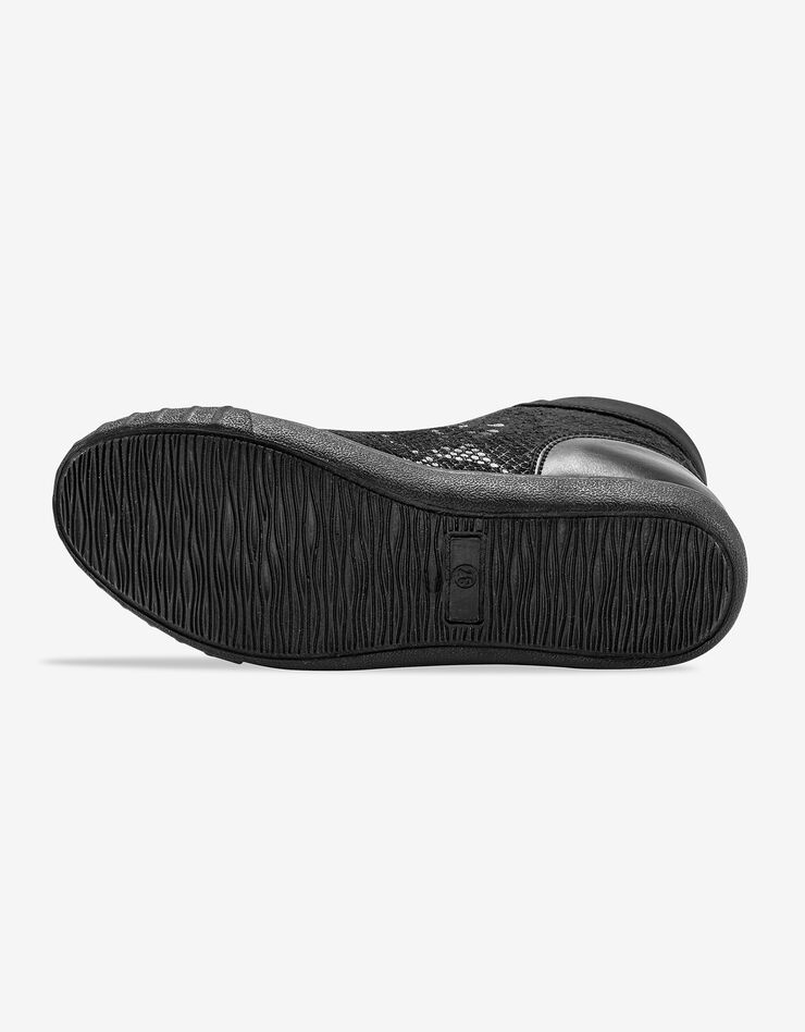 Baskets effet python - noir (noir) Baskets effet python - noir (noir)