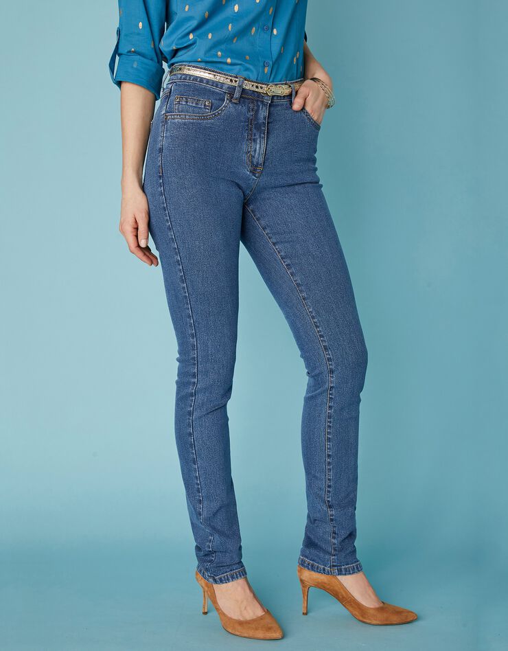 Jean coupe droite stretch - grande stature (stone) Jean coupe droite stretch - grande stature (stone)