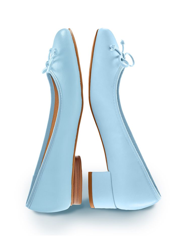 Ballerines plates (bleu ciel)
