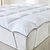 EDONA Surmatelas confort fabriqué en France, collection "Intemporelle" (blanc)