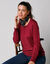 Pull col rond uni, manches longues (prune)