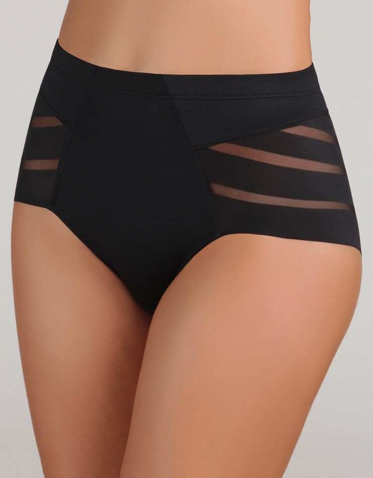 Culotte taille haute ventre plat Diams' Control (noir) Culotte taille haute ventre plat Diams' Control (noir)