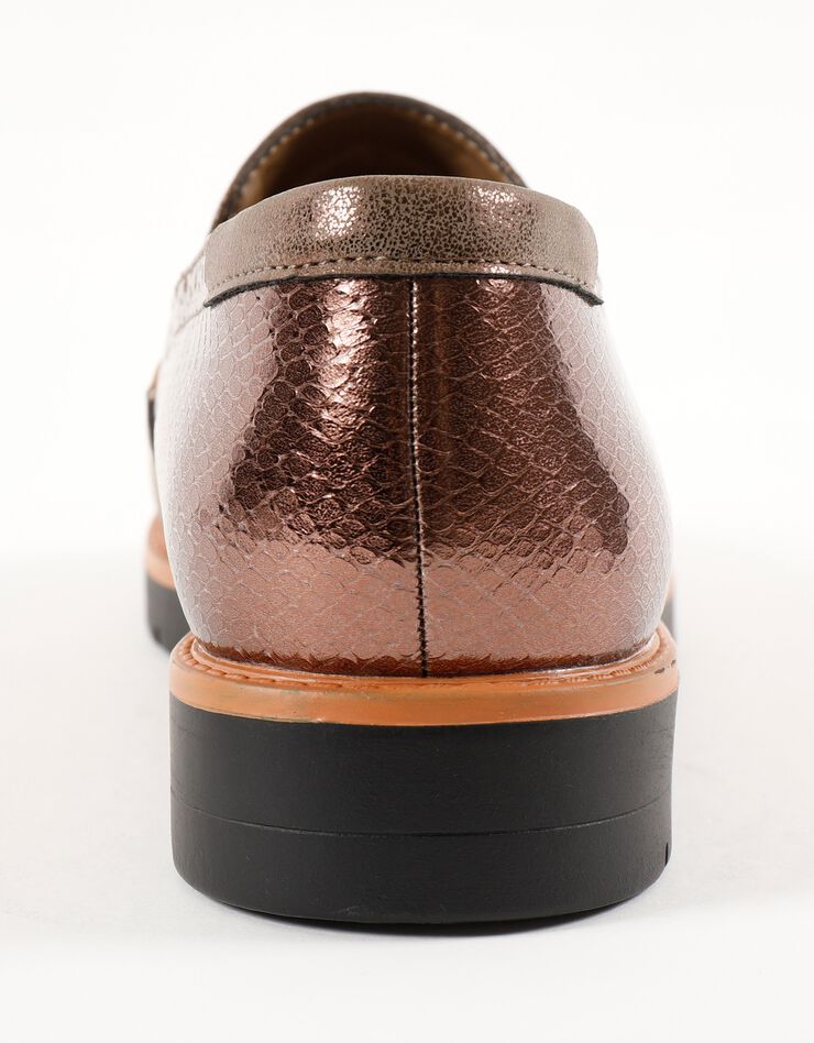 Slippers compensées à franges et pompons - marron (marron) Slippers compensées à franges et pompons - marron (marron)