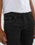 Jean droit basique coton stretch - L28 (black)