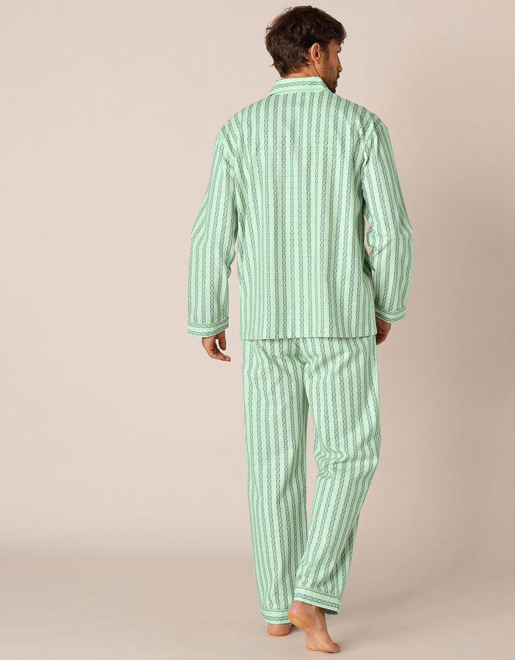 Pyjama - pilou coton (vert)