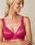 Soutien-gorge dentelle avec armatures Cerignola - lot de 2 (aqua + framboise)