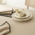 Nappe unie coton finition fantaisie (naturel)