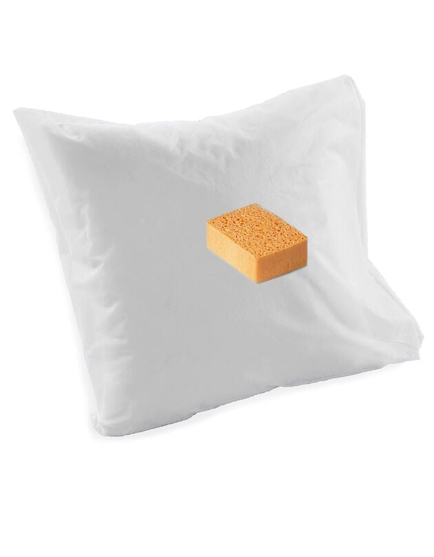 Protège-oreiller imperméable lessivable (blanc)