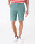 Bermuda chino uni (bleu vert)