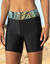 Short de bain long Cambuja (noir / vert)