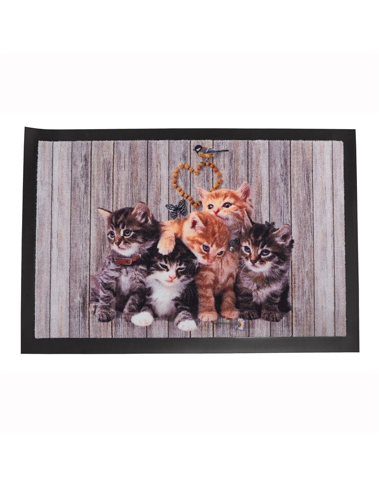 Tapis anti-poussière imprimé chatons (unique) Tapis anti-poussière imprimé chatons (unique)
