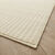 Tapis motif double arche (écru)