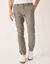 Pantalon chino &eacute;lastiqu&eacute; c&ocirc;t&eacute;s (taupe)