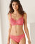 Slip dentelle unie Arum (bois de rose)