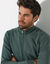 Sweat entièrement zippé uni (vert foncé) Sweat entièrement zippé uni (vert foncé)