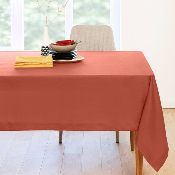 Nappe infroissable (terracotta)