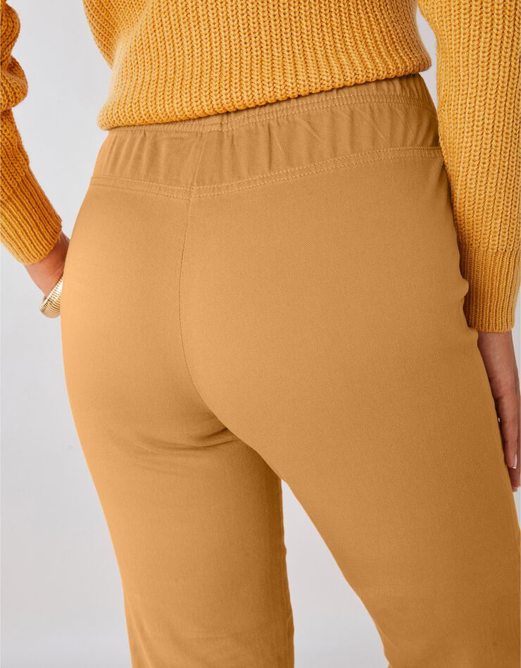 Pantalon sculptant effet ventre plat taille élastiquée (miel) Pantalon sculptant effet ventre plat taille élastiquée (miel)