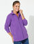 Veste polaire zippée manches longues (iris)