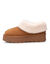 Boots fourrées à enfiler (caramel)