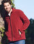 Blouson zippé maille micropolaire (brique)