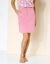 Jupe cargo, twill stretch (rose)