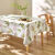 Nappe toile cirée imprimé printanier (blanc / multicolore)