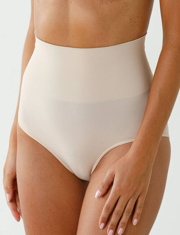 Culotte haute affinante invisible (peau)