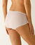 Culotte midi Basic - lot de 3 (blanc + rose + violet)