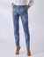 Pantalon imprimé cachemire (indigo)