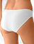 Culotte forme midi coton stretch  - Lot de 4 (nude + blanc)