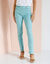 Pantalon stretch coutures affinantes (céladon)
