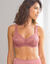 Soutien-gorge maille satinée et dentelle Salford sans armatures - lot de 2 (coq + grenat)