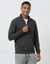 Sweat enti&egrave;rement zipp&eacute; uni (anthracite chin&eacute;)