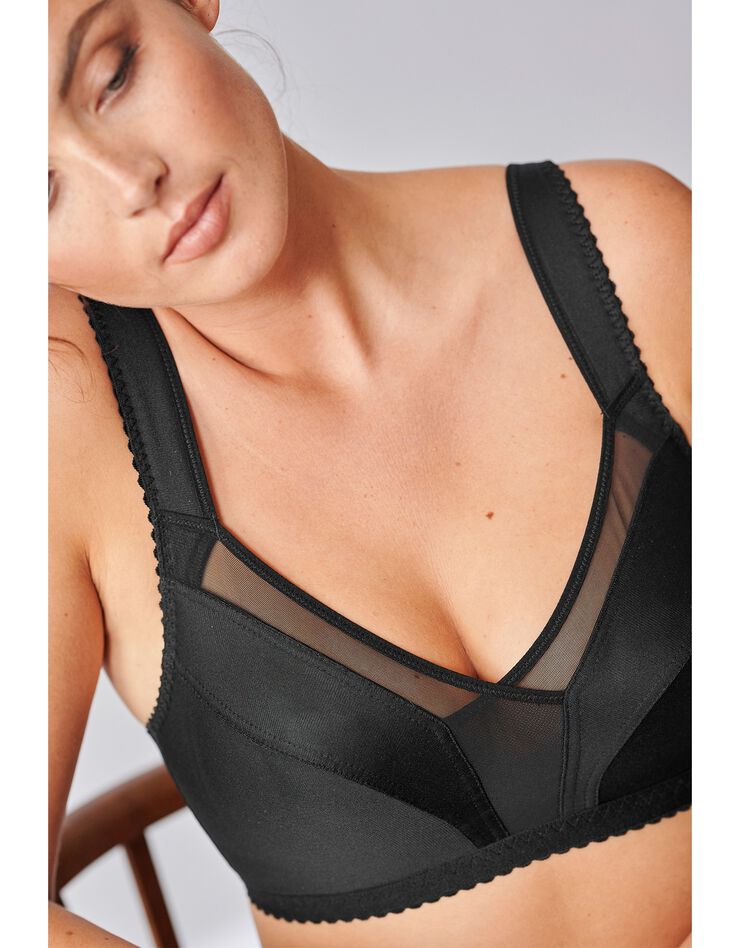 Soutien-gorge minimiseur peau - sans armatures (noir) Soutien-gorge minimiseur peau - sans armatures (noir)