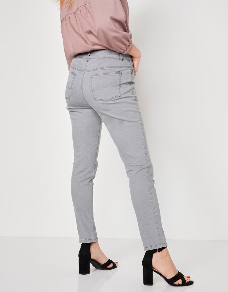 Jean stretch coupe 7/8ème fuselée (gris) Jean stretch coupe 7/8ème fuselée (gris)