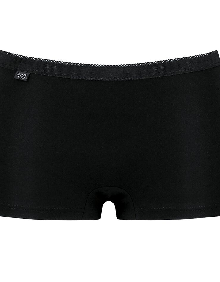 Short maxi Basic + - lot de 3 (noir) Short maxi Basic + - lot de 3 (noir)
