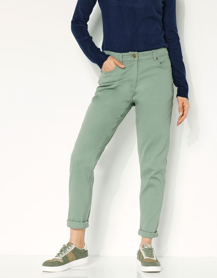 Pantalon boyfriend (vert grisé) Pantalon boyfriend (vert grisé)
