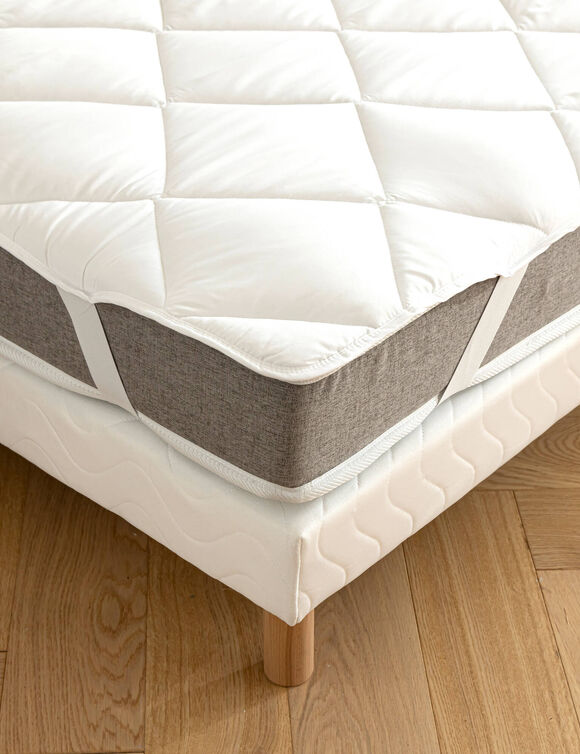 Surmatelas 1er prix 400 g/m&sup2; (blanc)
