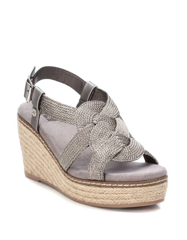 Sandales compensées  (bronze)