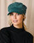 Casquette velours réglable (vert)