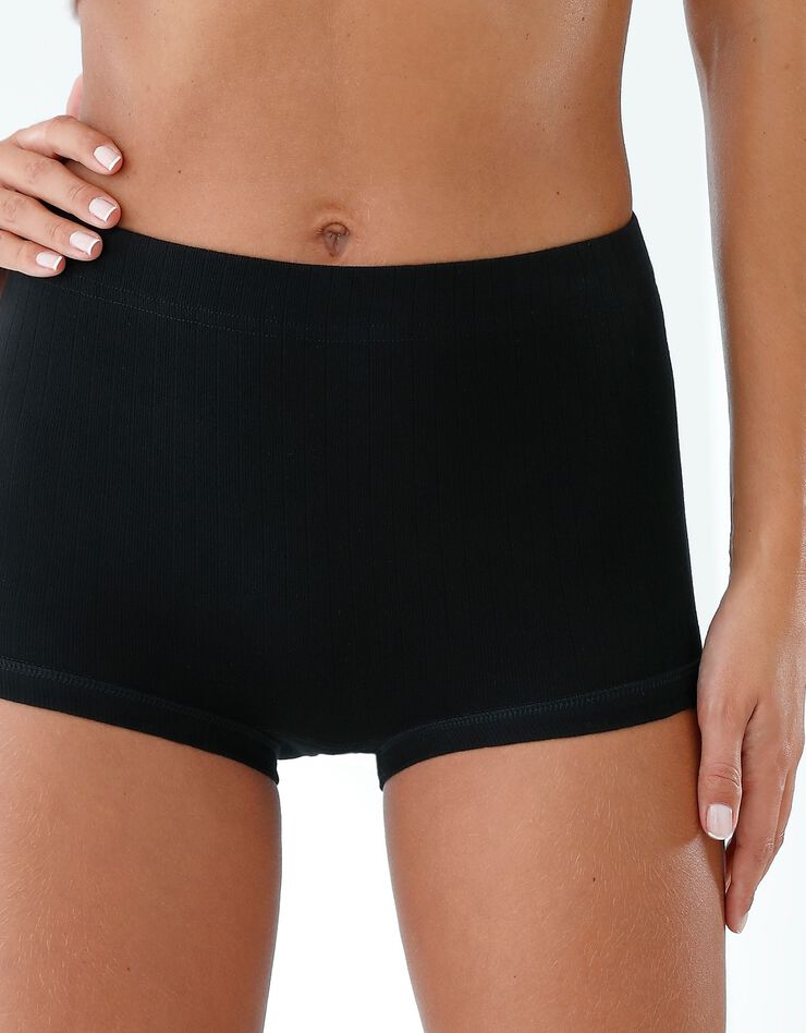 Boxer confort - lot de 3 (noir) Boxer confort - lot de 3 (noir)